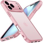 Kalanka - coque mat pour iphone 17 pro max, [protection antichoc militaire] arrire translucide etui ...