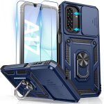 Kalanka - coque pour samsung galaxy a17 4g / 5g / a26 5g, avec 2 pi�ces verre tremp�, lentille coulissante ...