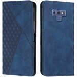 Kalanka - coque pour samsung galaxy note 9, premium flip housse etui protection rabat clapet portefeuille ...