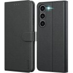 Kalanka - coque pour samsung galaxy s23, etui protection housse premium en cuir pu portefeuille, [ranges ...