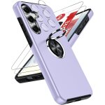 Kalanka - coque pour samsung galaxy s25 fe / s25fe avec 2 verre tremp� 2 protection camera, telephone ...