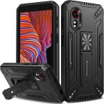 Kalanka - coque pour samsung galaxy xcover 5 avec support b�quille, [protection cam�ra] [protection antichoc ...