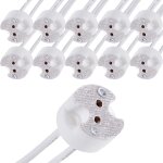 Kalanka - douille gu5. 3 mr16 support de lampe pour led halogène avec câble 12v, prise base de lampe ... Kalanka - douille gu5. 3 mr16 support de lampe pour led halogène avec câble 12v, prise base de lampe ...