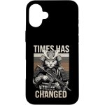 Kalanka - equipement tactique de paintball airsoft funny samurai cat softair coque pour iphone 16 plus ...
