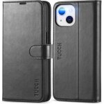 Kalanka - etui coque pour iphone 13 5g, antichoc tpu housse iphone 13 cuir pu portefeuille etui [rfid ...