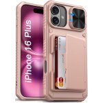 Kalanka - pour iphone 16 plus coque avec porte carte & protection cache camera & rfid blocage, tpu protection ... Kalanka - pour iphone 16 plus coque avec porte carte & protection cache camera & rfid blocage, tpu protection ...