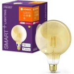 Kalanka - lampe led intelligente avec technologie zigbee, e27 - base, verre dor , blanc chaud (2400k), ...