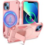 Kalanka - magntique coque pour iphone 13 / iphone 14 avec support, [compatible avec magsafe] support ...