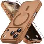 Kalanka - magn�tique coque pour iphone 17 pro max avec 1 verre tremp�, compatible avec magsafe, protection ...