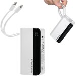 Kalanka - mini batterie externe 10 000 mah, chargeur de téléphone portable a charge rapide avec câbles ... Kalanka - mini batterie externe 10 000 mah, chargeur de téléphone portable a charge rapide avec câbles ...
