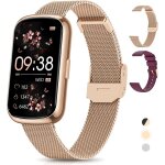 Kalanka - montre connecte femme, 1. 47  bracelet connecte, 24 sports, 24h frquence cardiaque, spo2 ...