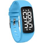 Kalanka - montre digitale enfant avec chronomtre, alarme, date, distance, podomtres marche non connect ...