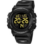Kalanka - montre digitale enfant avec chronomtre, eclairage, alarme, calendrier - montres sport pour ...