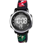 Kalanka - montre enfant etanche numrique sport - conception de dessin anim 3d digitale led avec rtro ...
