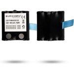 Kalanka - motorola batterie nimh, 800 mah, compatible avec les radios motorola tlkr - t4, tlkr - t5, ...