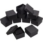 Kalanka - nbeads lot de 10 bo�tes de rangement en carton pour montres - 8, 6 x 7, 9 x 5, 2 cm - bo�te ...