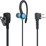 Kalanka - oreillette pour radio en forme de g, compatible avec motorola connecteur � 2 broches, pour ...