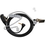 Kalanka - oreillette radio de s�curit�, talkie walkie ecouteurs casque 1 broche 2, 5 mm avec micro ptt ...
