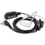 Kalanka - oreillette talkie walkie compatible rt24 rt27 rt622 rt5r talkie walkie, 2 pin tube acoustique ...