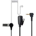 Kalanka - oreillette � tube d'air transparent pour talkie walkie, ecouteur discret pour talkie walkie ...
