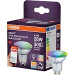 Kalanka - osram smart led spot par16 rflecteur gu10, 4, 9 w zigbee 3. 0, rgbw 16 millions de couleurs, ...