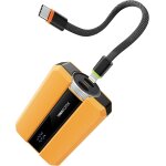 Kalanka - pd 30w batterie externe 10, 000 mah avec d�tachables deux ports cordon int�gr�, petit portable ...