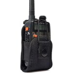 Kalanka - petite poche pour appareils radio porte - talkie walkie talkie holster sac de transport avec ...