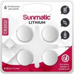 Kalanka - piles cr2032 - lot de 4 bouton lithium cr 2032 3v - haute performance dispositifs portables ...