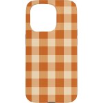 Kalanka - plaid thanksgiving u2013 vichy orange brl pour une ambiance d'automne confortable coque pour ...