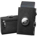 Kalanka - porte carte airtag en cuir vritable portefeuille homme avec grande capacit pop up porte feuille ...