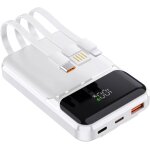 Kalanka - power bank 10000mah pd 22, 5w qc4. 0 charge rapide sorties usb c avec cbles de charge rapide ...