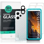 Kalanka - protecteur d'�cran pour xiaomi poco f5 5g(6. 67 ), avec 2 pi�ces en verre tremp�, 1 protection ...