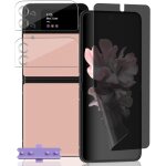 Kalanka - protection ecran anti espion flexible pour samsung galaxy z flip 3, [2 pi�ces] verre tremp� ...