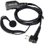 Kalanka - r111 oreillette talkie walkie volume ajustable forme g ecouteur compatible avec motorola dp1400 ...
