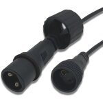 Kalanka - rallonge guirlande 6m / 19. 8ft rallonge electrique, 2 broches prolongateur etanche connecteurs ... Kalanka - rallonge guirlande 6m / 19. 8ft rallonge electrique, 2 broches prolongateur etanche connecteurs ...