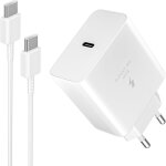 Kalanka - samsung 45w chargeur usb c, secteur charge rapide type c pour samsung galaxy s25 / s24 / s23 ...