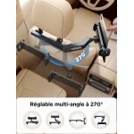 Kalanka - support tablette voiture pour appuie - tête, support ipad voiture avec bras d'extension pliable, ... Kalanka - support tablette voiture pour appuie - tête, support ipad voiture avec bras d'extension pliable, ...