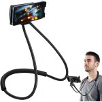 Kalanka - support de t�l�phone cou universel flexible paresseux col de cygne tour de cou pour lit voiture ...