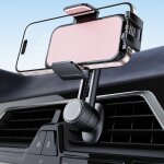 Kalanka - support telephone voiture porte tlphone: [360 rotation & opration a une main] porte smartphone ...
