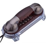Kalanka - tlphone fixe filaire tlphone rtro classique avec repondeur combin dcoration maison