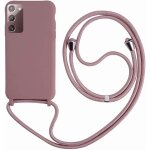Kalcx - coque avec collier compatible avec samsung galaxy note 20, tour de cou lanire en corde pendentif ...
