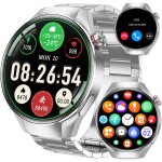 Kalpadives montre connecte homme 1, 75  amoled - appels bluetooth, mesure rythme cardiaque & oxygne ...