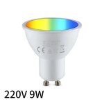 Kalsa - 5w 7w 9w 220v 110v tuya wifi intelligent gu10 led ampoule projecteur alexa lampe rgbcw vie intelligent ...