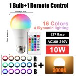 Kalsa - ampoule led rgb multicolore e27 b22, base 16 couleurs, 110v 220v, eclairage intelligent, variable, ... Kalsa - ampoule led rgb multicolore e27 b22, base 16 couleurs, 110v 220v, eclairage intelligent, variable, ...