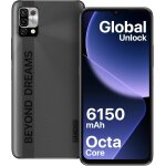 Kalsg - power5 telephone portable(2023), 6150mah batterie smartphone 4 + 128go / tf 256go, plein ecran ...