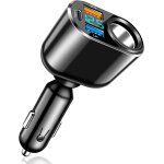 Kathlelxh - chargeur voiture allume cigare usb, 90w chargeur allume cigare usb rapide pd30w / qc3. 0 ...