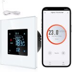 Kgabery - zigbee thermostat intelligent encastr avec sonde - thermostat d' numrique pour chauffage ...