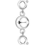 Khkui - 925 or a ressort pour collier bracelets boucles de connexion, 14k plaqu or connecteur magntique ...