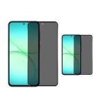 Kit 2 films verre anti - espion phonecare pour samsung galaxy a57 5g - transparent / noir