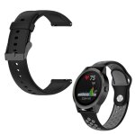Kit bracelet en silicone lisse avec boucle + sportystyle phonecare pour garmin forerunner 165 music - ...